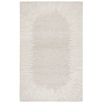 SAFAVIEH Abstract Frieda Radiate Area Rug, Natural/Ivory, 5' x 8'
