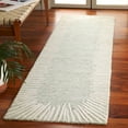 thumbnail image 1 of SAFAVIEH Abstract Frieda Radiate Runner Rug, Sage/Ivory, 2'3" x 8', 1 of 6