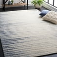 thumbnail image 1 of SAFAVIEH Abstract Greg Striped Wool Area Rug, Ivory/Dark Blue, 5' x 8', 1 of 11