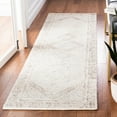 thumbnail image 1 of SAFAVIEH Abstract Grosvenor Geometric Wool Runner Rug, Ivory/Gray, 2'3" x 14', 1 of 10
