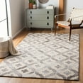 thumbnail image 1 of SAFAVIEH Abstract Harlow Trellis Area Rug, Beige/Grey, 4' x 6', 1 of 8