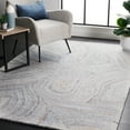 thumbnail image 1 of SAFAVIEH Abstract Hypatia Swirls Area Rug, Beige/Blue, 6' x 6' Square, 1 of 10