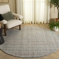 thumbnail image 1 of SAFAVIEH Abstract Irene Striped Area Rug, Grey/Rust, 6' x 6' Round, 1 of 11