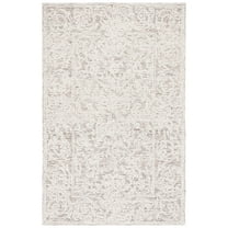 SAFAVIEH Abstract Jaden Oriental Area Rug, Ivory/Brown, 5' x 8'
