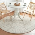 thumbnail image 1 of SAFAVIEH Abstract Jaden Oriental Wool Area Rug, Ivory/Brown, 6' x 6' Round, 1 of 11