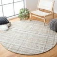 thumbnail image 1 of SAFAVIEH Abstract Jerrald Striped Area Rug, Green/Sage, 6' x 6' Round, 1 of 11