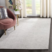 SAFAVIEH Abstract Keith Geometric Area Rug, Silver/Blue, 5' x 8'