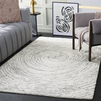SAFAVIEH Abstract Luana Abstract Area Rug, Gray/Ivory, 5' x 8'