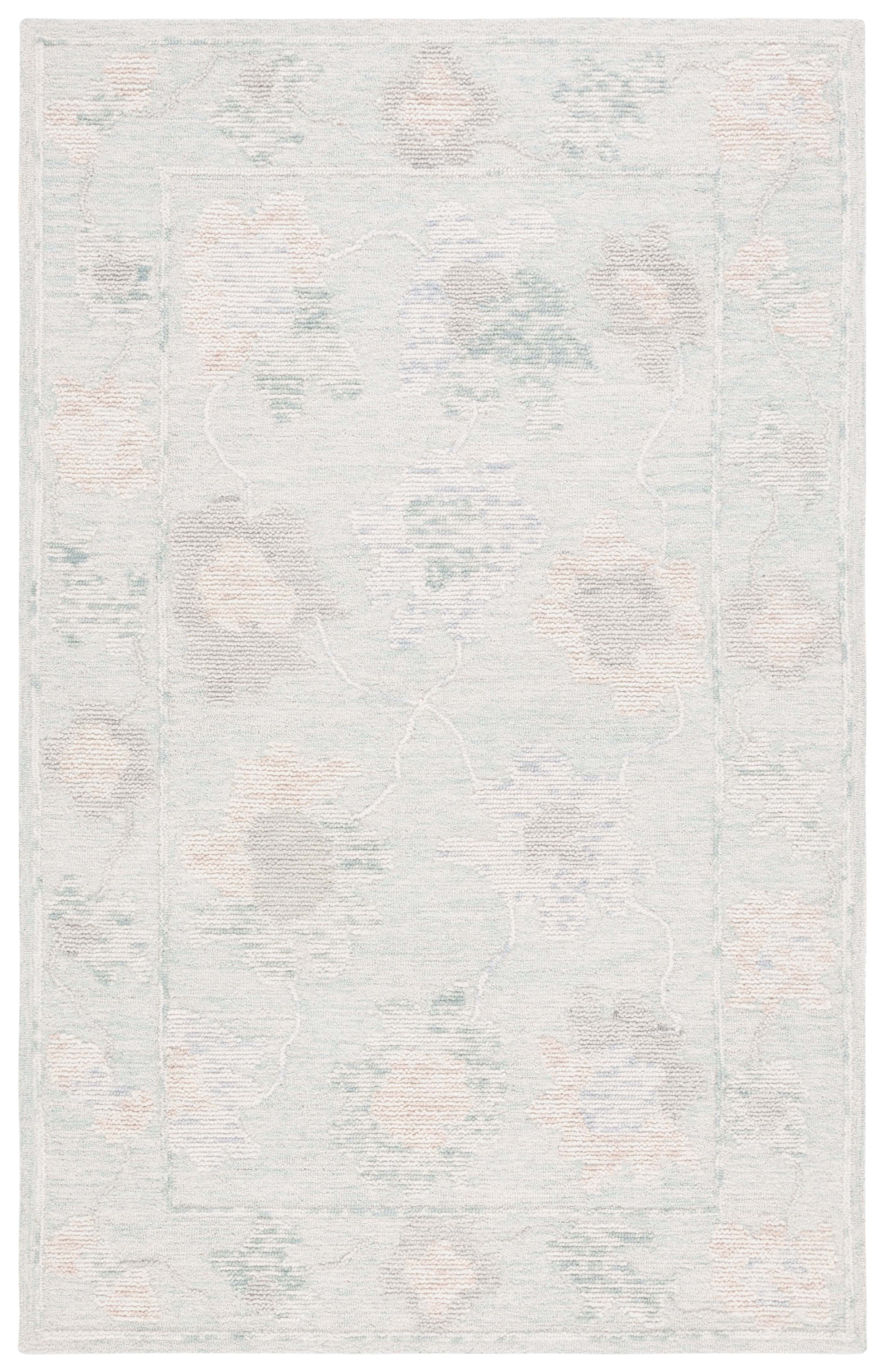 SAFAVIEH Abstract Lysette Floral Area Rug, Beige/Grey, 4' x 6'