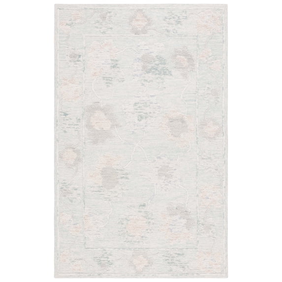 SAFAVIEH Abstract Lysette Floral Area Rug, Beige/Grey, 4' x 6'