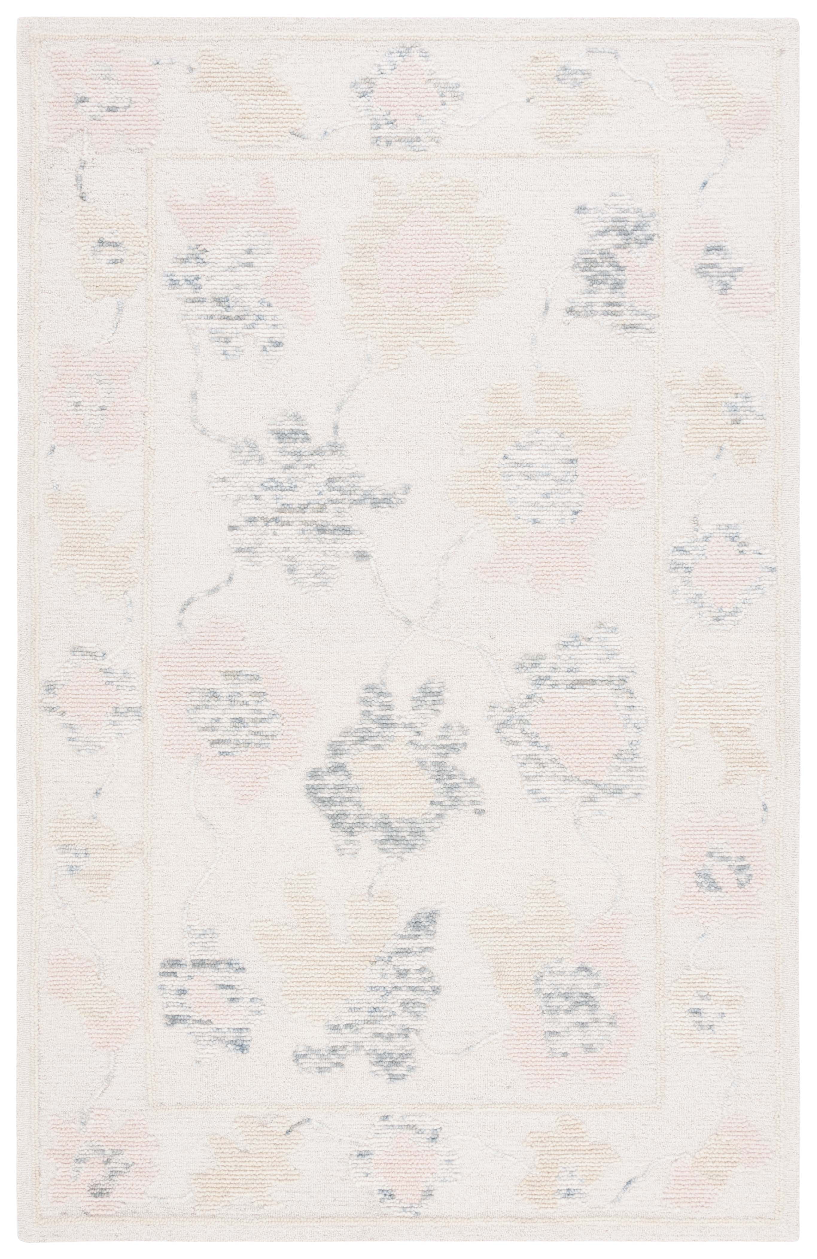 SAFAVIEH Abstract Lysette Floral Area Rug, Ivory/Beige, 3' x 5'