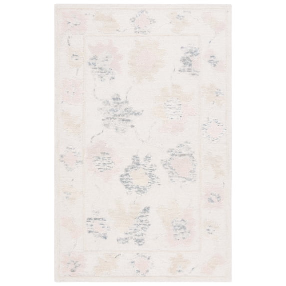 SAFAVIEH Abstract Lysette Floral Area Rug, Ivory/Beige, 6' x 9'