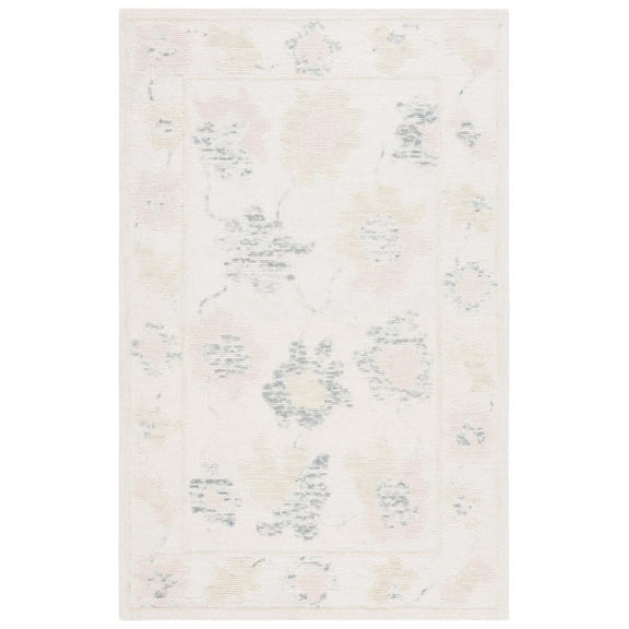 SAFAVIEH Abstract Lysette Floral Area Rug, Ivory/Beige, 8' x 10'