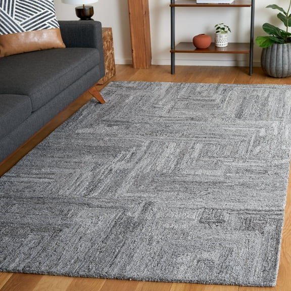 SAFAVIEH Abstract Madeline Geometric Area Rug, Gray, 5' x 8'