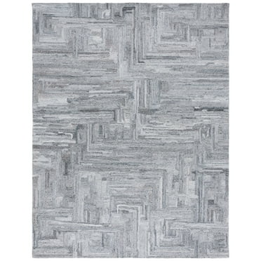 SAFAVIEH Abstract Madeline Geometric Area Rug, Gray, 8' x 10'
