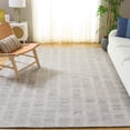 thumbnail image 1 of SAFAVIEH Abstract Madrid Striped Geometric Area Rug, Silver/Ivory, 8' x 10', 1 of 11