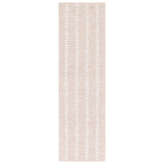 SAFAVIEH Abstract Madrid Striped Geometric Runner Rug, Beige/Ivory, 2'3" x 8'