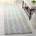 thumbnail image 1 of SAFAVIEH Abstract Madrid Striped Geometric Runner Rug, Gray/Ivory, 2'3" x 8', 1 of 10