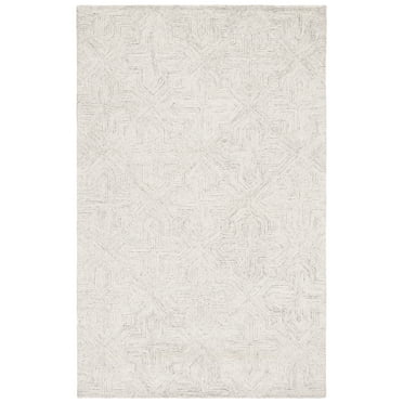SAFAVIEH Abstract Malvina Geometric Area Rug, Grey/Ivory, 5' x 8'