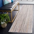 thumbnail image 1 of SAFAVIEH Abstract Noah Striped Runner Rug, Red/Ivory, 2'3" x 8', 1 of 11