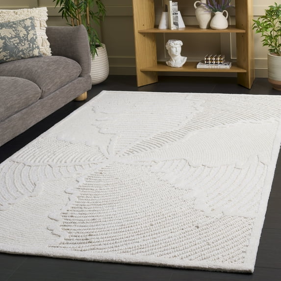 SAFAVIEH Abstract Padraic Abstract Area Rug, Ivory, 5' x 8'
