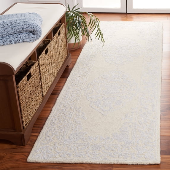 SAFAVIEH Abstract Patrick Oriental Runner Rug, Ivory/Beige, 2'3" x 8'