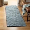 thumbnail image 1 of SAFAVIEH Abstract Phillis Geometric Runner Rug, Blue/Black, 2'3" x 8', 1 of 8
