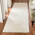 thumbnail image 1 of SAFAVIEH Abstract Rachelle Trellis Wool Runner Rug, Ivory/Beige, 2'3" x 10', 1 of 11
