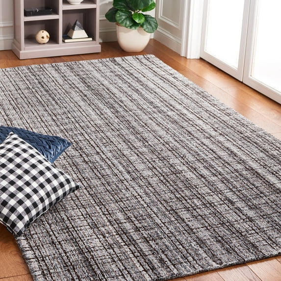 SAFAVIEH Abstract Rionach Trellis Area Rug, Gray/Brown, 6' x 9'
