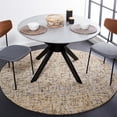thumbnail image 1 of SAFAVIEH Abstract Roswell Distressed Area Rug, Beige/Gold, 6' x 6' Round, 1 of 11