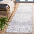 thumbnail image 1 of SAFAVIEH Abstract Ruadhan Oriental Runner Rug, Ivory/Light Gray, 2'3" x 8', 1 of 11