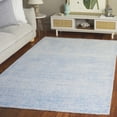 thumbnail image 1 of SAFAVIEH Abstract Rumen Solid Color Area Rug, Ivory/Blue, 8' x 10', 1 of 10