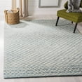 thumbnail image 1 of SAFAVIEH Abstract Ryder Abstract Wool Area Rug, Blue/Ivory, 5' x 8', 1 of 8