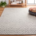 thumbnail image 1 of SAFAVIEH Abstract Ryder Abstract Wool Area Rug, Gray/Ivory, 6' x 6' Square, 1 of 11