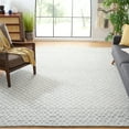 thumbnail image 1 of SAFAVIEH Abstract Ryder Abstract Wool Area Rug, Gray/Ivory, 8' x 10', 1 of 11