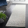 thumbnail image 1 of SAFAVIEH Abstract Ryder Abstract Wool Runner Rug, Gray/Ivory, 2'3" x 8', 1 of 11