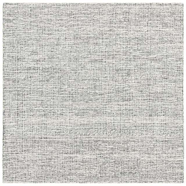 SAFAVIEH Abstract Salem Stripe Area Rug, Black/Grey, 6' x 6' Square