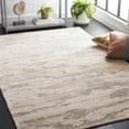 thumbnail image 1 of SAFAVIEH Abstract Seachlann Abstract Wool Area Rug, Ivory/Gray, 6' x 6' Square, 1 of 12
