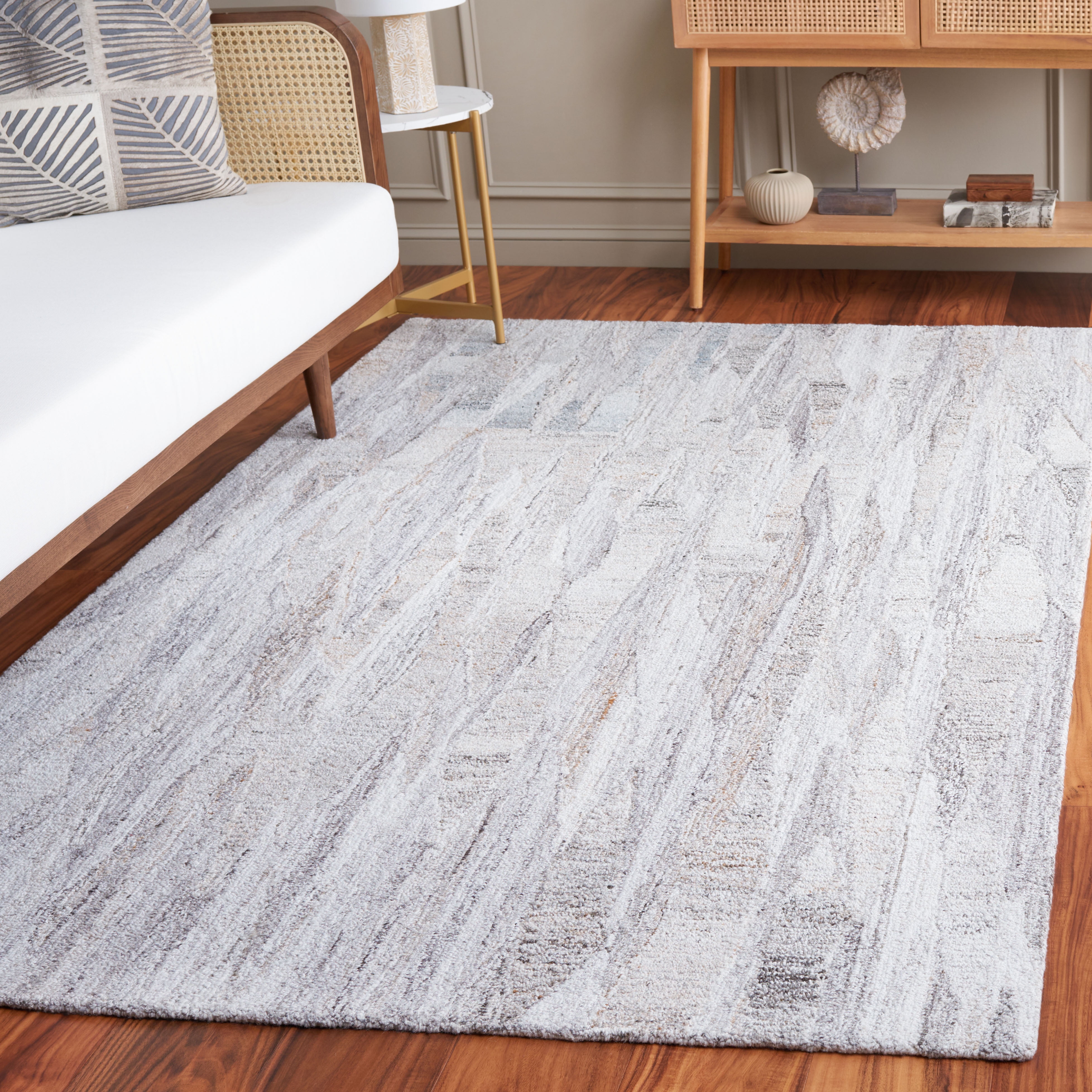 SAFAVIEH Abstract Selina Abstract Area Rug, Beige/Brown, 4' x 6'