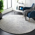 thumbnail image 1 of SAFAVIEH Abstract Stephanie Plaid Wool Area Rug, Blue/Ivory, 6' x 6' Round, 1 of 11