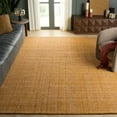 thumbnail image 1 of SAFAVIEH Abstract Yorick Striped Polyester Area Rug, Gold/Ivory, 4' x 6', 1 of 6