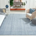 thumbnail image 1 of SAFAVIEH Abstract Yorick Striped Polyester Area Rug, Ivory/Navy, 8' x 10', 1 of 11
