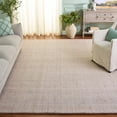 thumbnail image 1 of SAFAVIEH Abstract Yorick Striped Polyester Area Rug, Pink/Beige, 8' x 10', 1 of 6