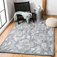 thumbnail image 1 of SAFAVIEH Abstract Zyana Geometric Area Rug, Blue/Brown, 9' x 12', 1 of 10