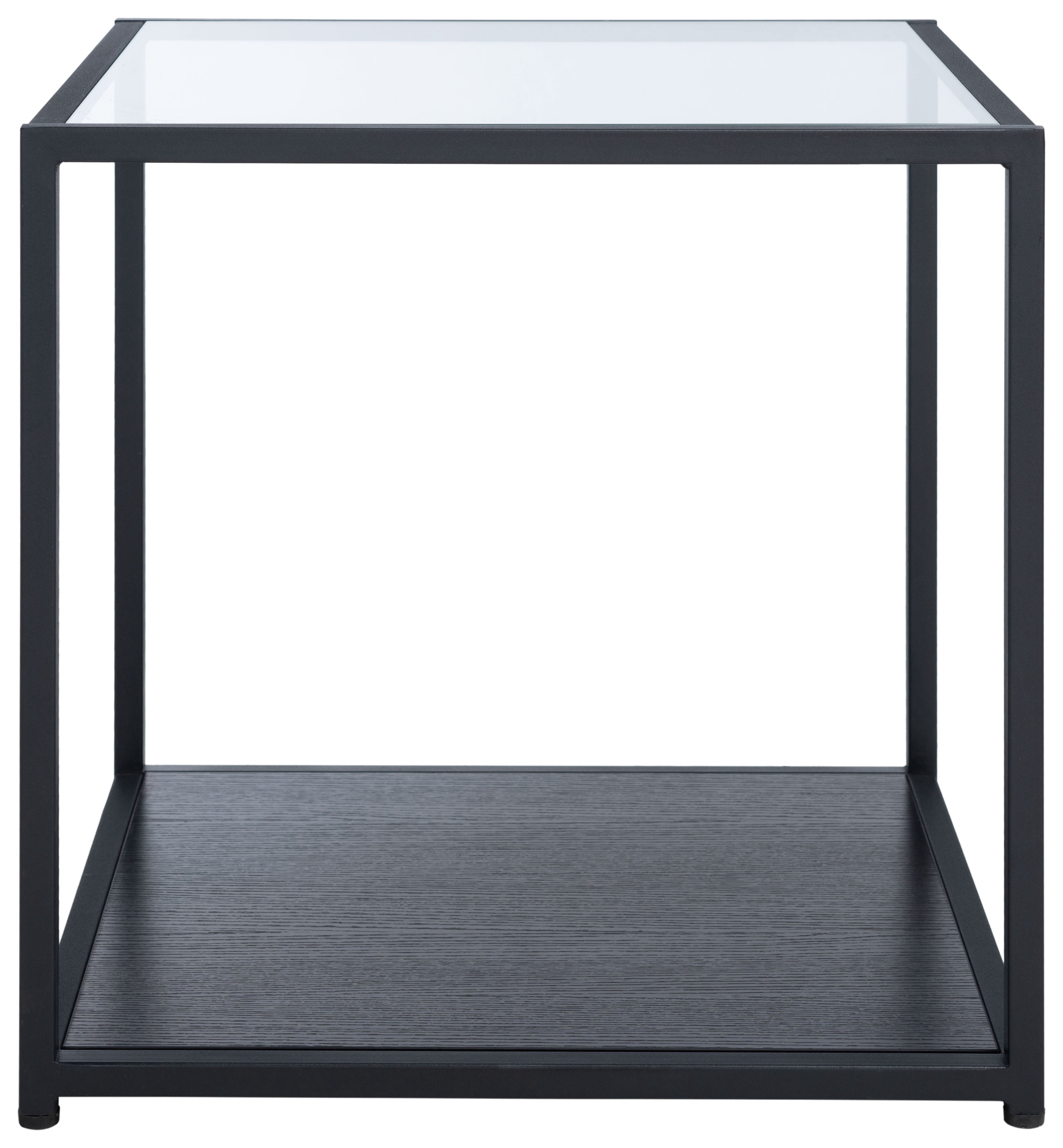 Ackey Table SAFAVIEH Ackley Modern Style Square End Table, Black (19.7 in. W x 19.7 ...