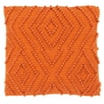 thumbnail image 1 of SAFAVIEH Adalia Geometric Accent Pillow, 20" x 20", Rust, 1 of 3