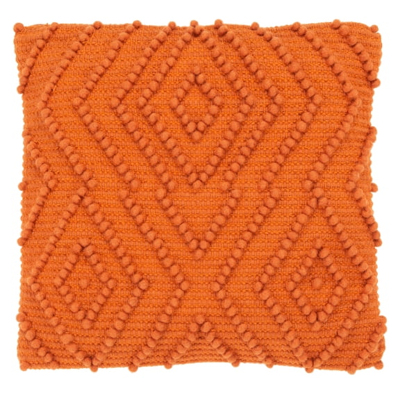 SAFAVIEH Adalia Geometric Accent Pillow, 20" x 20", Rust