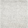 thumbnail image 1 of SAFAVIEH Adirondack Altan Chevron Area Rug, Ivory/Charcoal, 6' x 6' Square, 1 of 4