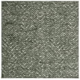 thumbnail image 1 of SAFAVIEH Adirondack Altan Striped Area Rug, Dark Green/Ivory, 6' x 6' Square, 1 of 7
