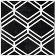thumbnail image 1 of SAFAVIEH Adirondack Bailey Geometric Area Rug, Black/Ivory, 6' x 6' Square, 1 of 8